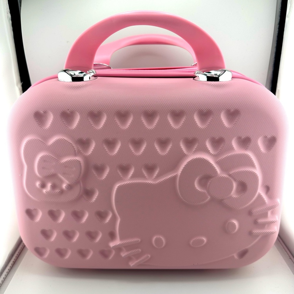 Hello Kitty Pink Hard Makeup Case